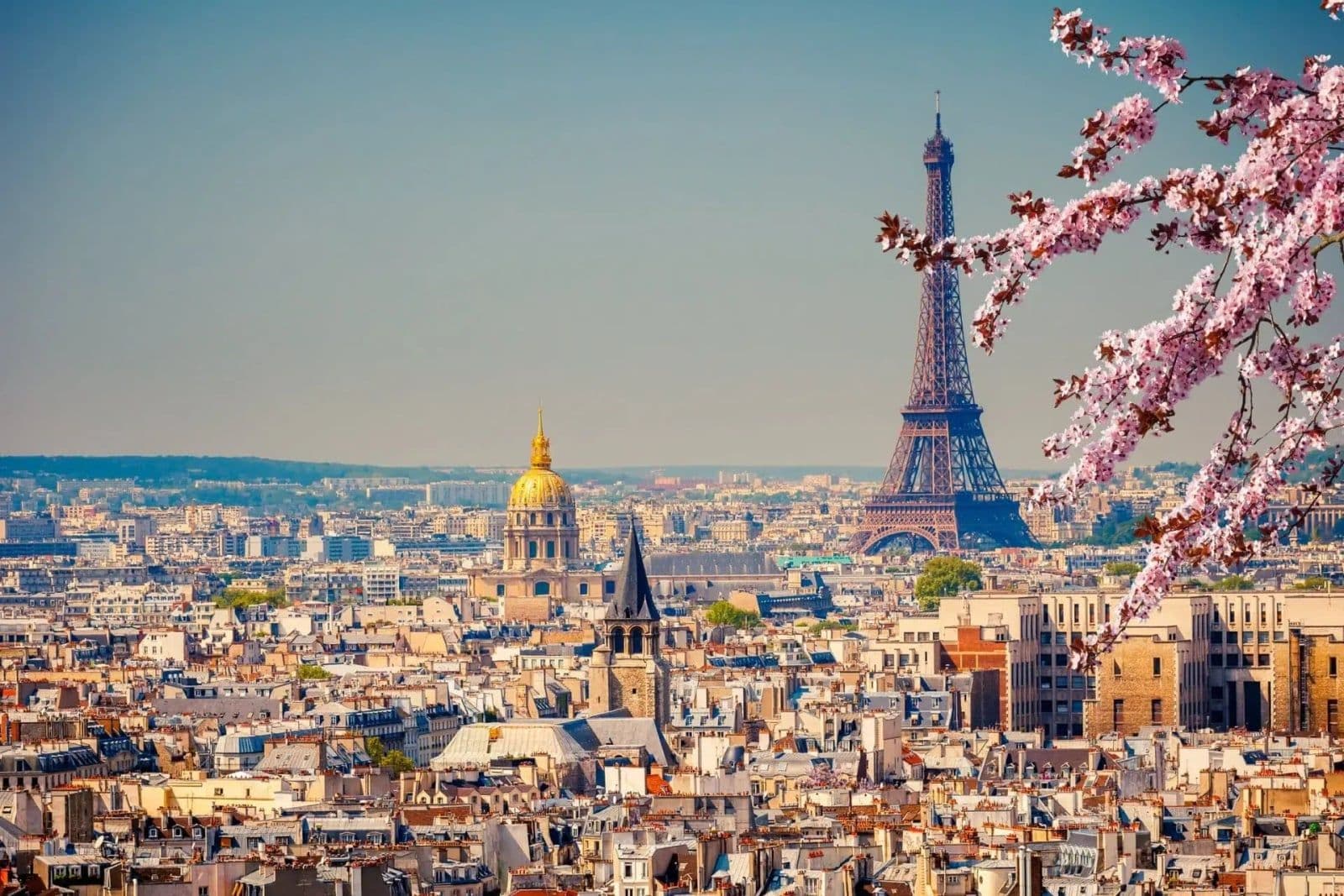 Eiffel Tower and Parisian skyline, France