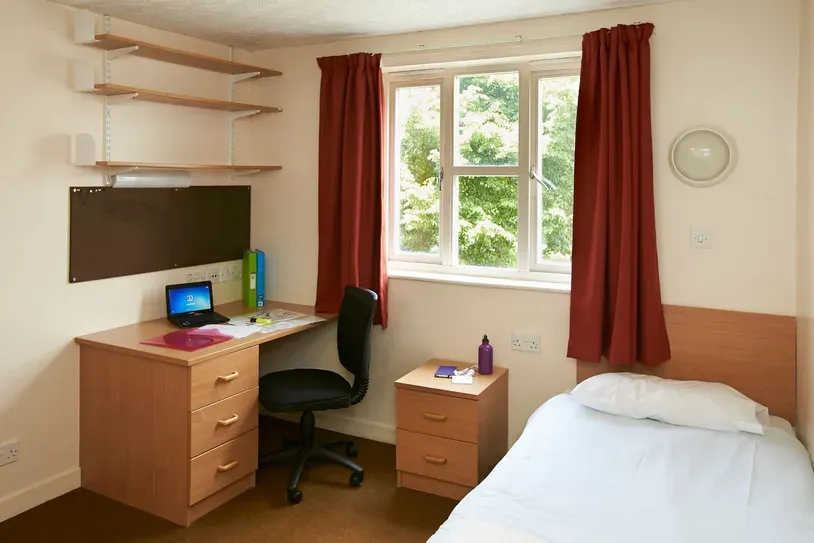 Habitación individual en el campus universitario de Colchester