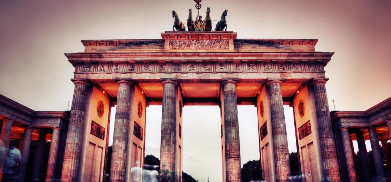 Brandenburg Gate in Berlin, Germany