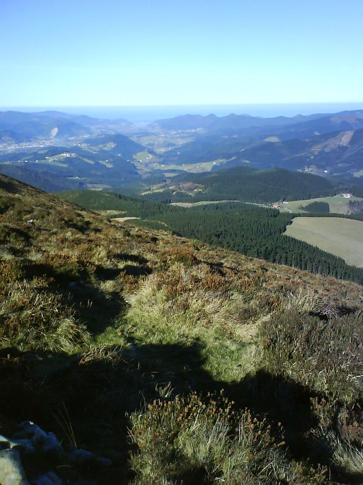 Entorno natural del albergue en Urdaibai